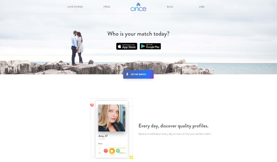 Once Review: A Top-Tier Dating Site?
